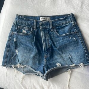 Abercrombie high waisted shorts